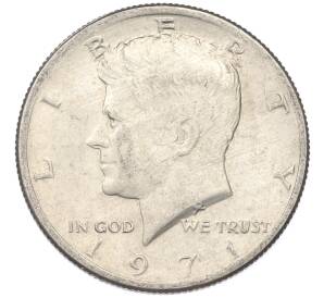 1/2 доллара (50 центов) 1971 года США — Фото №1