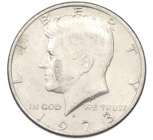 1/2 доллара (50 центов) 1973 года D США — Фото №1
