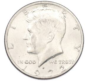 1/2 доллара (50 центов) 1972 года D США — Фото №1