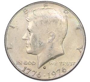 1/2 доллара (50 центов) 1976 года D США «200 лет Независимости» — Фото №1