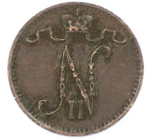 1 пенни 1901 года Русская Финляндия — Фото №2