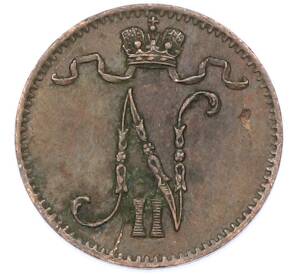 1 пенни 1901 года Русская Финляндия — Фото №2