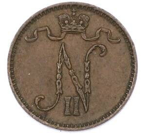 1 пенни 1900 года Русская Финляндия