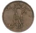 Монета 1 пенни 1901 года Русская Финляндия (Артикул: K10-14914) — Фото №2