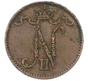 1 пенни 1901 года Русская Финляндия — Фото №2