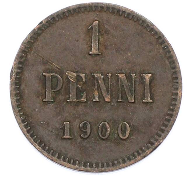 Монета 1 пенни 1900 года Русская Финляндия (Артикул: K10-14915) — Фото №1