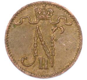 1 пенни 1913 года Русская Финляндия — Фото №2