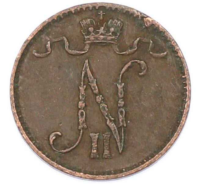 Монета 1 пенни 1912 года Русская Финляндия (Артикул: K10-14924) — Фото №2
