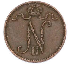 1 пенни 1909 года Русская Финляндия — Фото №2