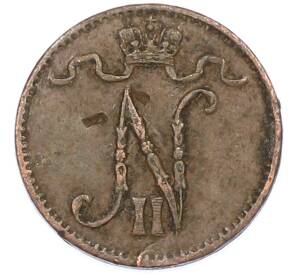 1 пенни 1913 года Русская Финляндия — Фото №2