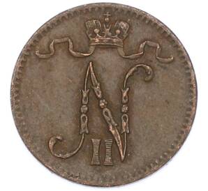 1 пенни 1916 года Русская Финляндия — Фото №2