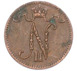 1 пенни 1913 года Русская Финляндия — Фото №2