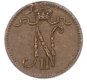 1 пенни 1916 года Русская Финляндия — Фото №2