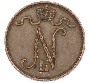 1 пенни 1914 года Русская Финляндия — Фото №2