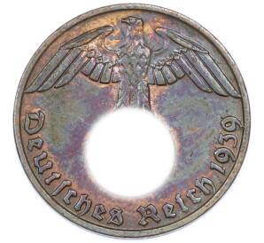 1 рейхспфенниг 1939 года J Германия — Фото №1