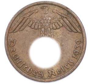 1 рейхспфенниг 1939 года A Германия — Фото №1
