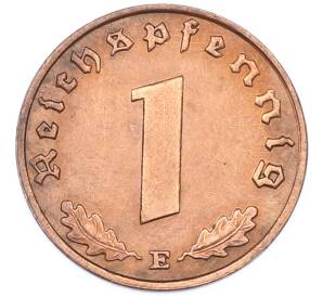 1 рейхспфенниг 1938 года E Германия — Фото №2