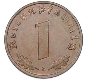 1 рейхспфенниг 1937 года A Германия — Фото №2