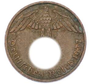 1 рейхспфенниг 1937 года F Германия — Фото №1