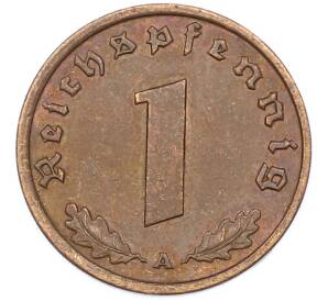 1 рейхспфенниг 1940 года A Германия — Фото №2