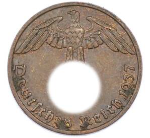 1 рейхспфенниг 1937 года F Германия — Фото №1