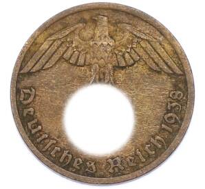 1 рейхспфенниг 1938 года A Германия — Фото №1
