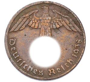 1 рейхспфенниг 1938 года A Германия — Фото №1