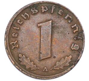 1 рейхспфенниг 1938 года A Германия — Фото №2