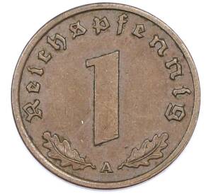 1 рейхспфенниг 1939 года A Германия — Фото №2