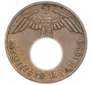 1 рейхспфенниг 1939 года F Германия — Фото №1