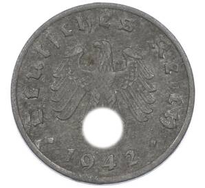 1 рейхспфенниг 1942 года J Германия — Фото №1