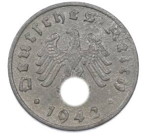 1 рейхспфенниг 1942 года J Германия — Фото №1