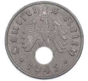 1 рейхспфенниг 1943 года A Германия — Фото №1