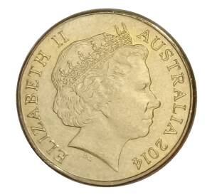 1 доллар 2014 года Австралия — Фото №2