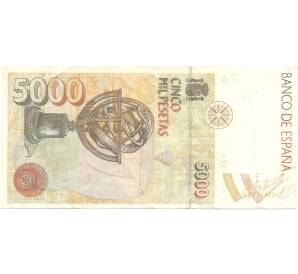 5000 песет 1992 года Испания — Фото №2