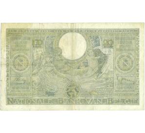 100 франков 1939 года Бельгия — Фото №2