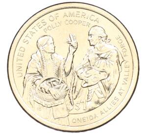 1 доллар 2026 года (D) США «Коренные Американцы (Сакагавея) — Полли Купер» — Фото №1