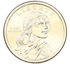 1 доллар 2026 года (D) США «Коренные Американцы (Сакагавея) — Полли Купер» — Фото №2