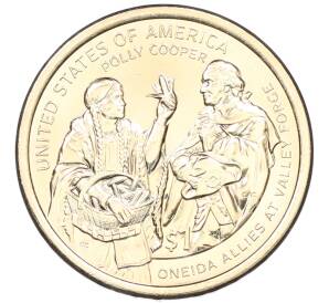 1 доллар 2026 года (D) США «Коренные Американцы (Сакагавея) — Полли Купер» — Фото №1
