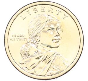 1 доллар 2026 года (D) США «Коренные Американцы (Сакагавея) — Полли Купер» — Фото №2