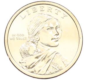 1 доллар 2026 года (P) США «Коренные Американцы (Сакагавея) — Полли Купер» — Фото №2