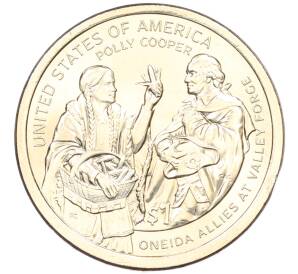 1 доллар 2026 года (P) США «Коренные Американцы (Сакагавея) — Полли Купер» — Фото №1