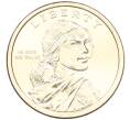 Монета 1 доллар 2026 года (P) США «Коренные Американцы (Сакагавея) — Полли Купер» (Артикул: M2-92683) — Фото №2