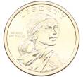 Монета 1 доллар 2026 года (P) США «Коренные Американцы (Сакагавея) — Полли Купер» (Артикул: M2-92687) — Фото №2