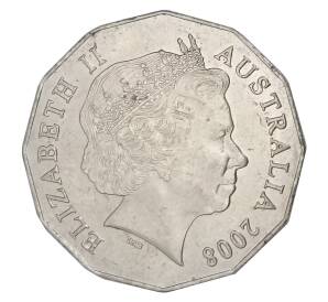 50 центов 2008 года Австралия — Фото №2