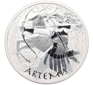 1 доллар 2023 года Тувалу «Боги Олимпа — Артемида» — Фото №1