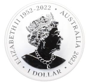 1 доллар 2023 года Австралия «Императорский пингвин» — Фото №2