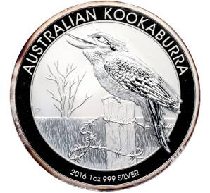 1 доллар 2016 года Австралия «Австралийская кукабарра» — Фото №1