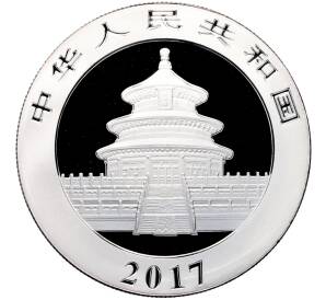 10 юаней 2017 года Китай «Панда» — Фото №2