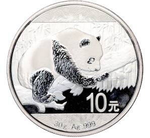 10 юаней 2016 года Китай «Панда» — Фото №1